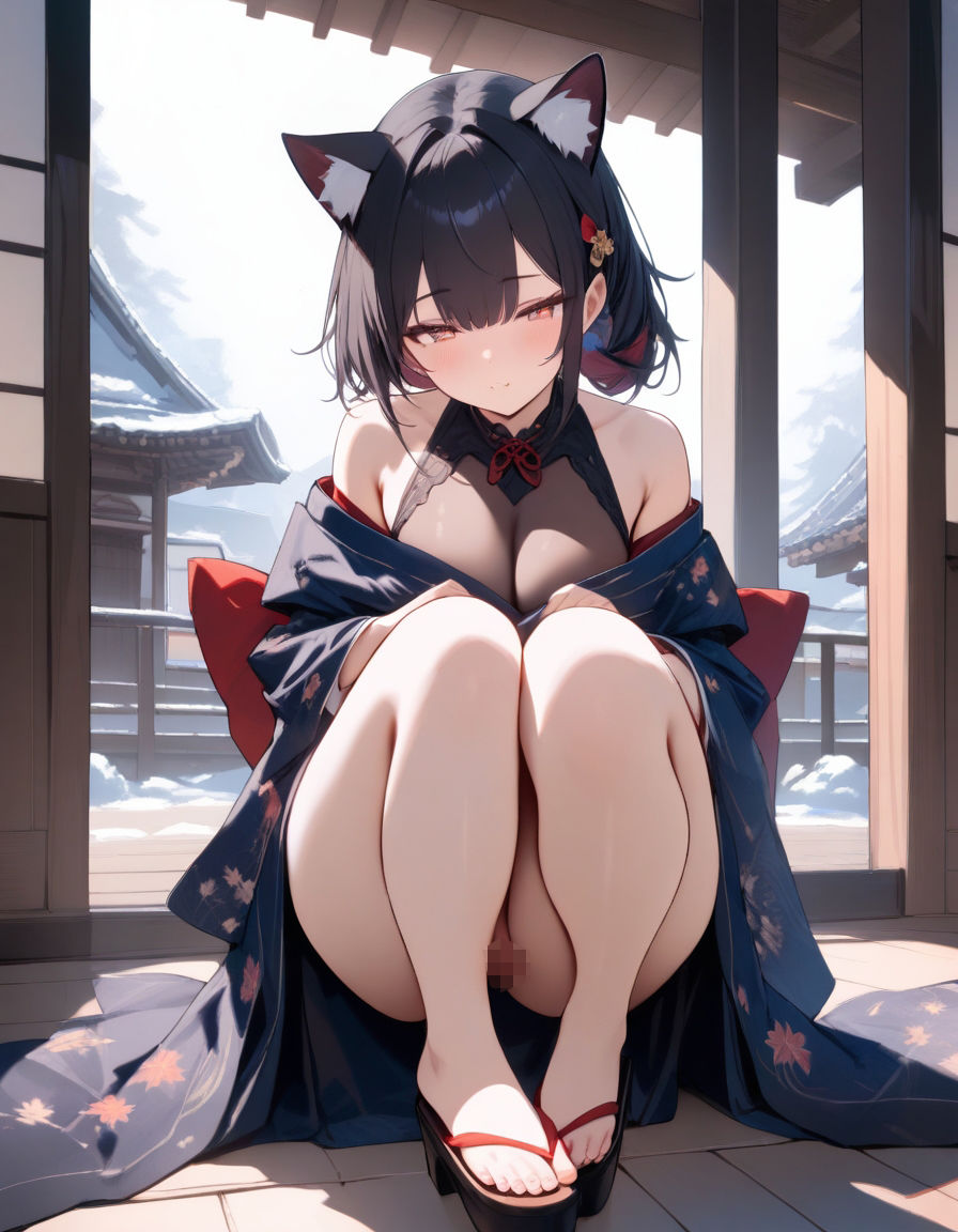 サンプル画像1:宵猫庵絵巻 〜黒猫編〜(宵猫庵) [d_636407]