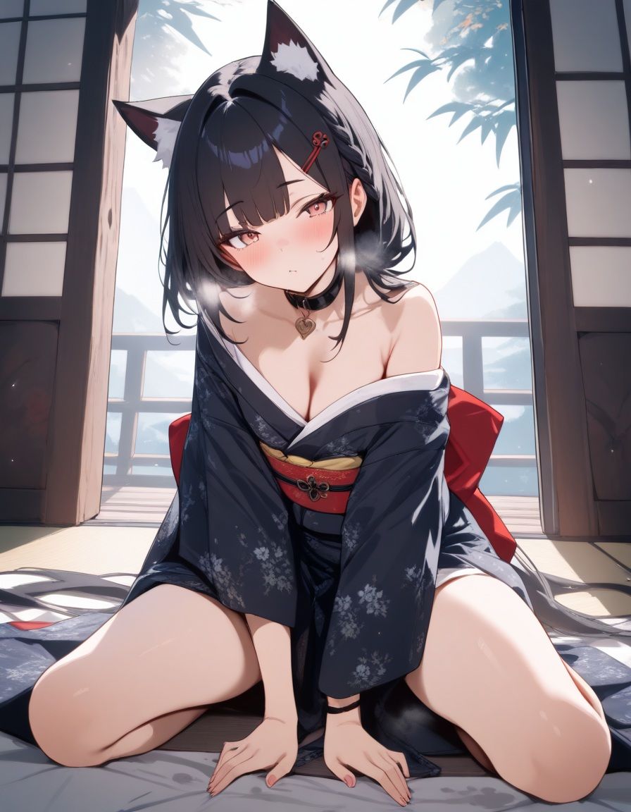 サンプル画像3:宵猫庵絵巻 〜黒猫編〜(宵猫庵) [d_636407]