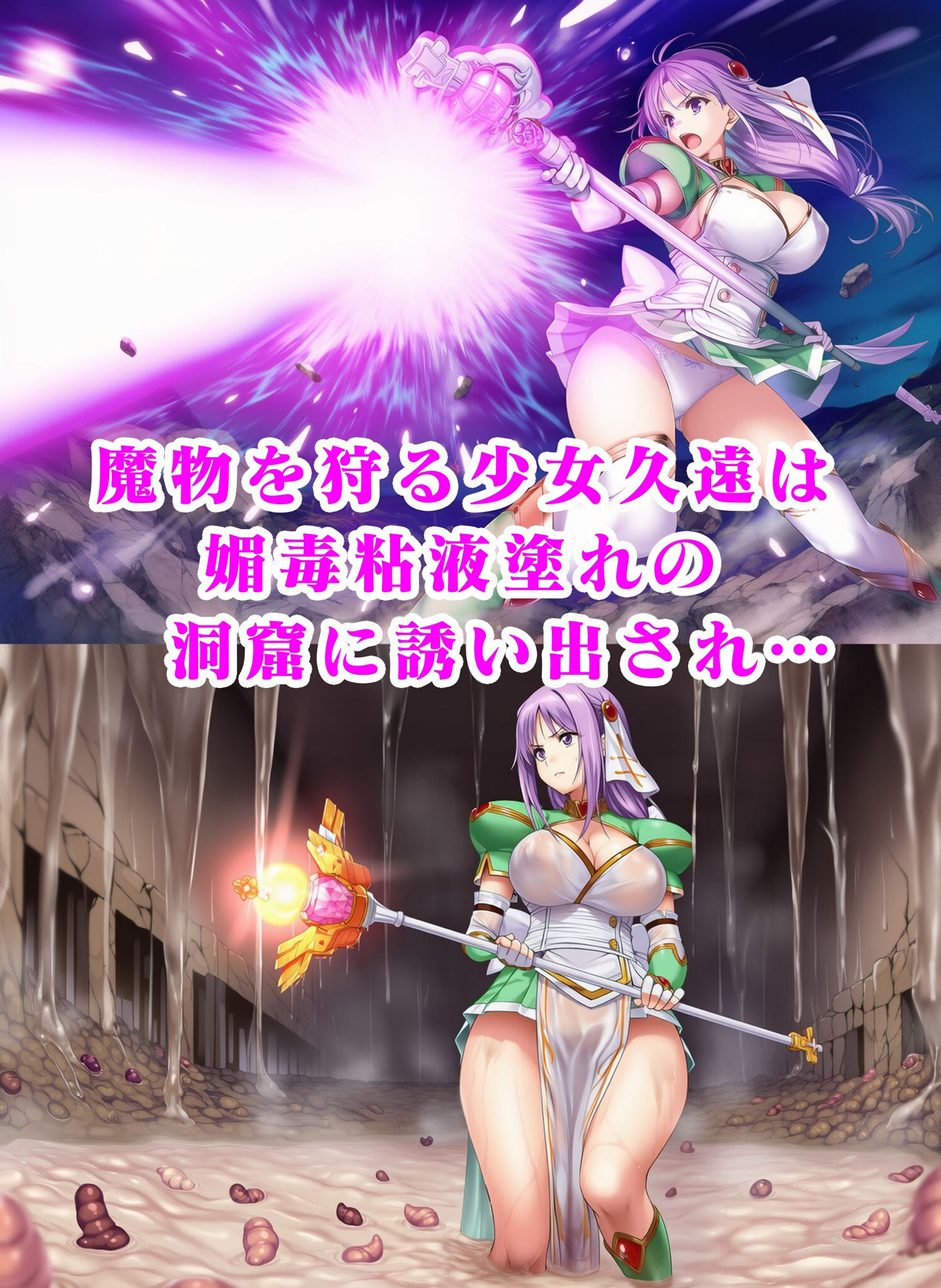 神聖天使クオン VS ナメクジ博士  〜淫虐の苗床家畜改造・大量出産〜 画像1