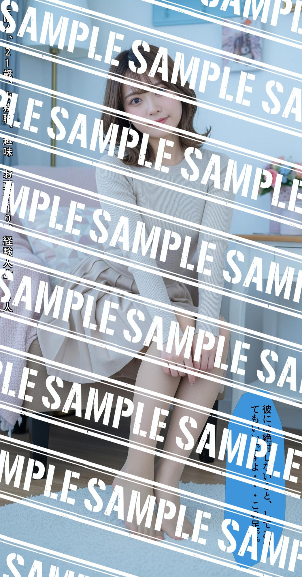 ストッキングの中の無防備 〜親友の彼女のつま先がヤバい〜 画像4