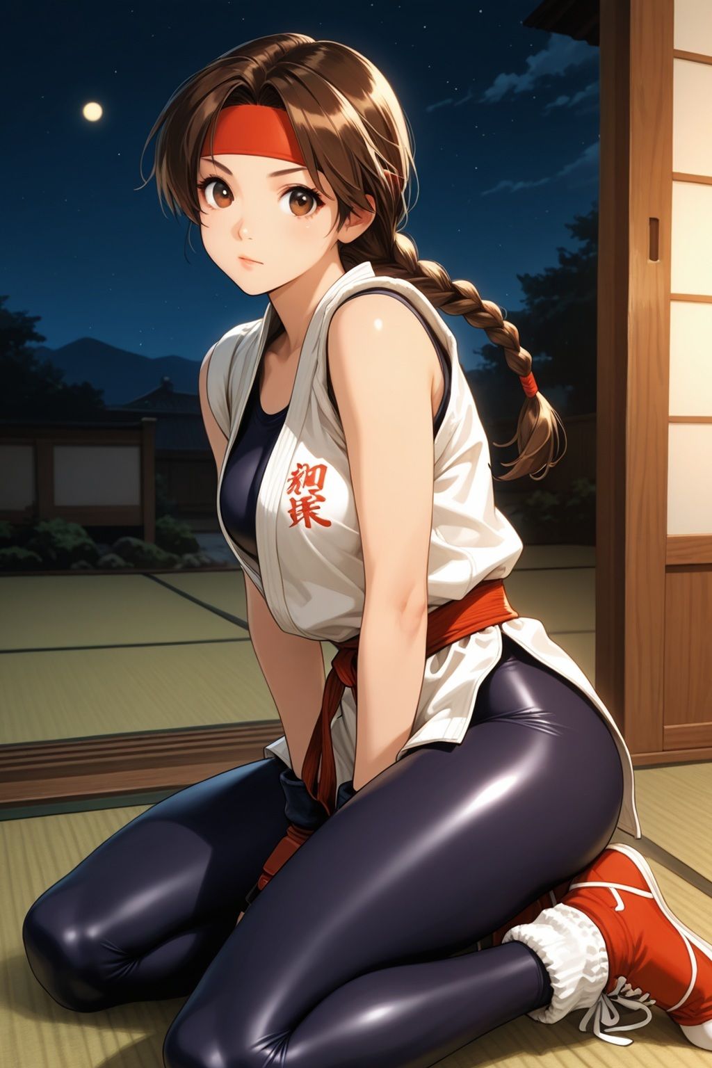 サンプル画像2:敗北の代償は生中SEXで…KOFユリ(Safe pit) [d_636469]