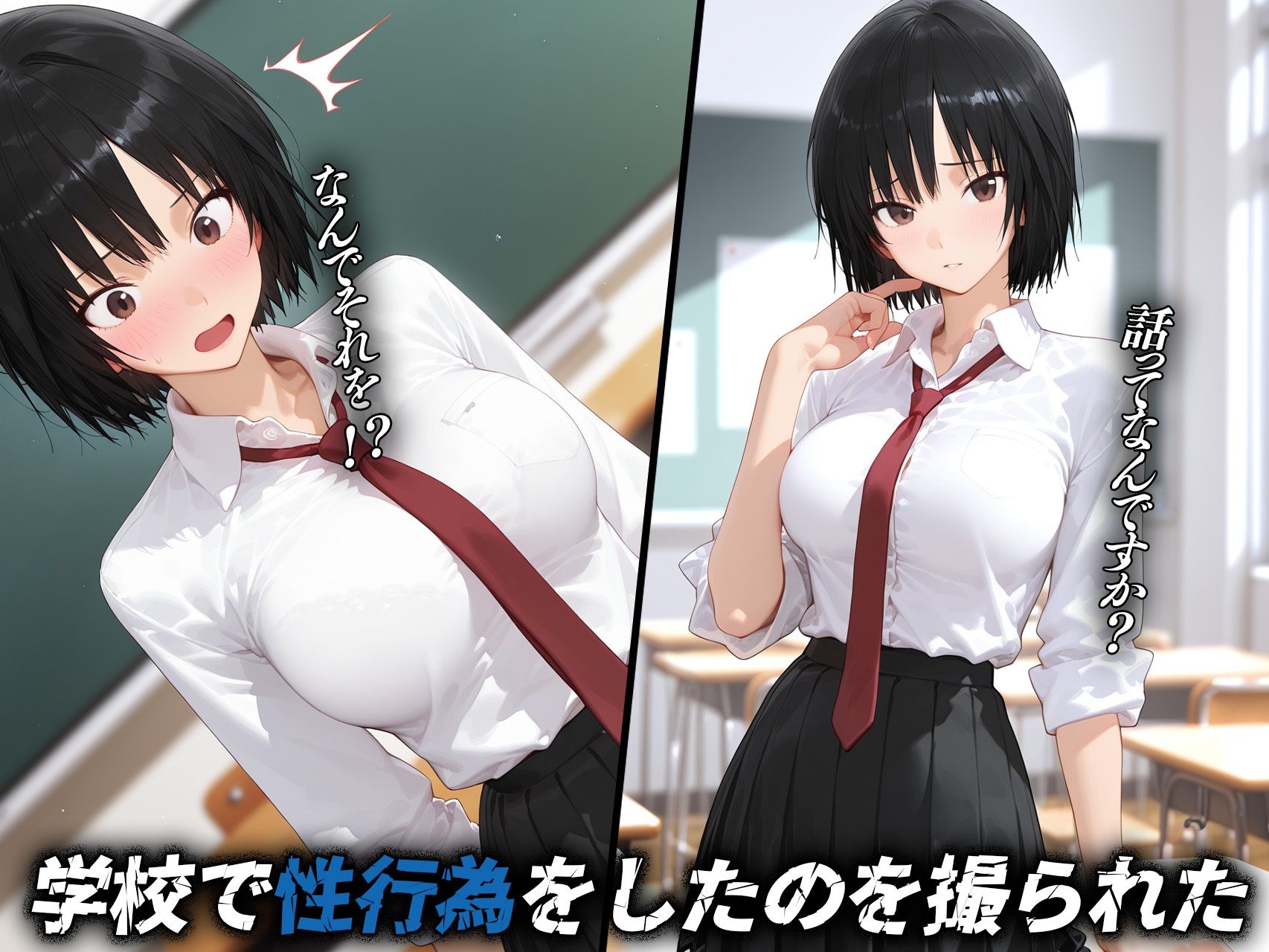 サンプル画像1:寝取られ脅迫絶頂〜七〇逢〜(背徳教師) [d_636524]