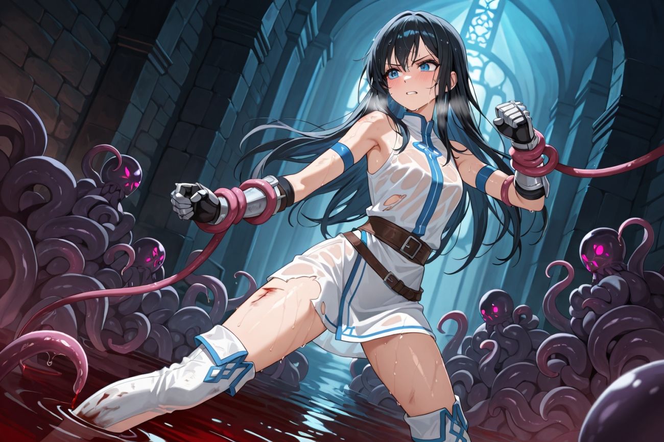 サンプル画像4:●触手●聖女 敗北 CG集 リグレット・セレモニー(solor55) [d_636576]