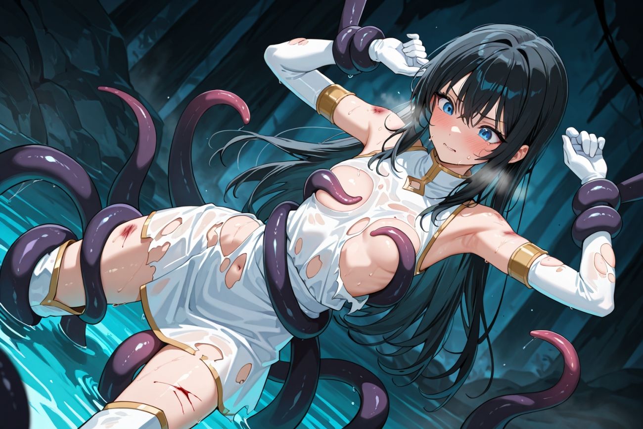 サンプル画像6:●触手●聖女 敗北 CG集 リグレット・セレモニー(solor55) [d_636576]