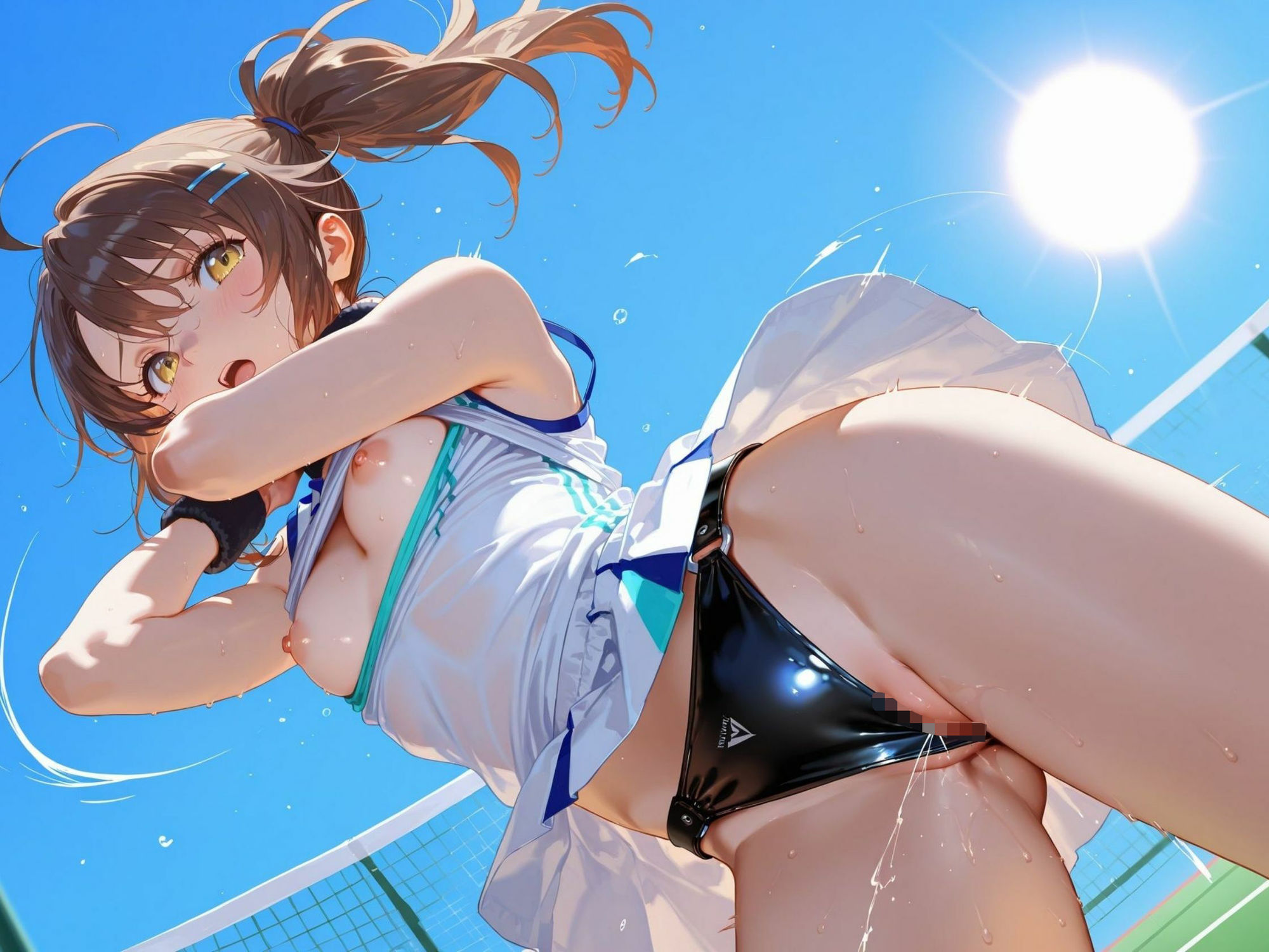 サンプル画像3:テニス部JK、濡らすまで。(青春グレーゾーン) [d_636600]