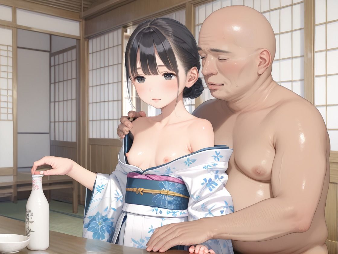 ちっぱい女将のご奉仕種付け接待_0