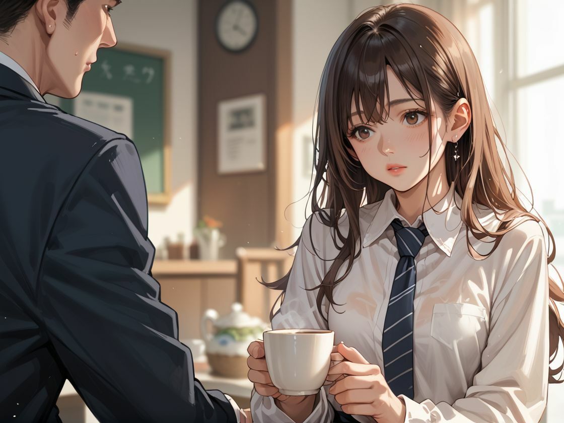 かわいい後輩と秘密の一夜 画像1