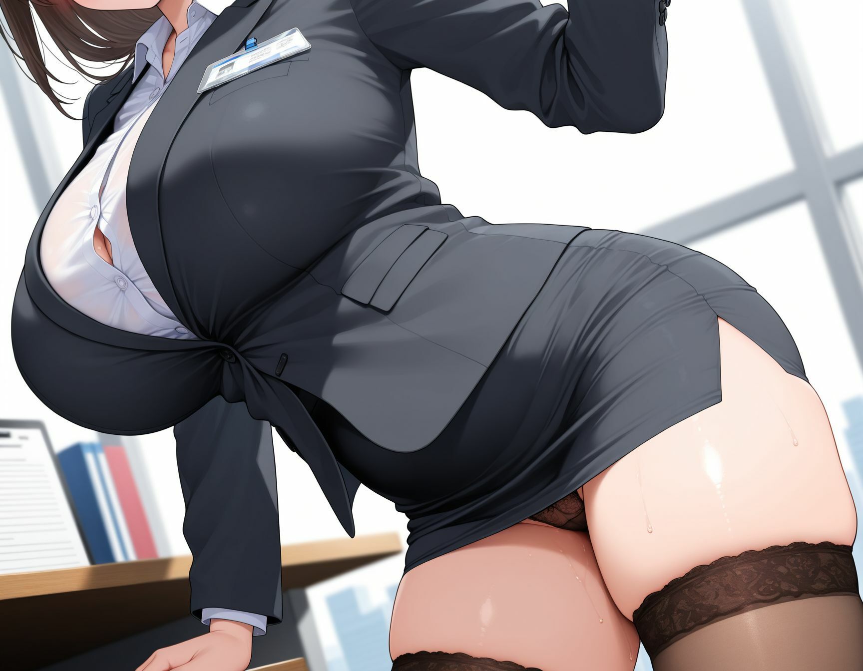 サンプル画像5:性行為が許された社内で起こる、淫乱女によるSEX(ょう 出版) [d_636705]