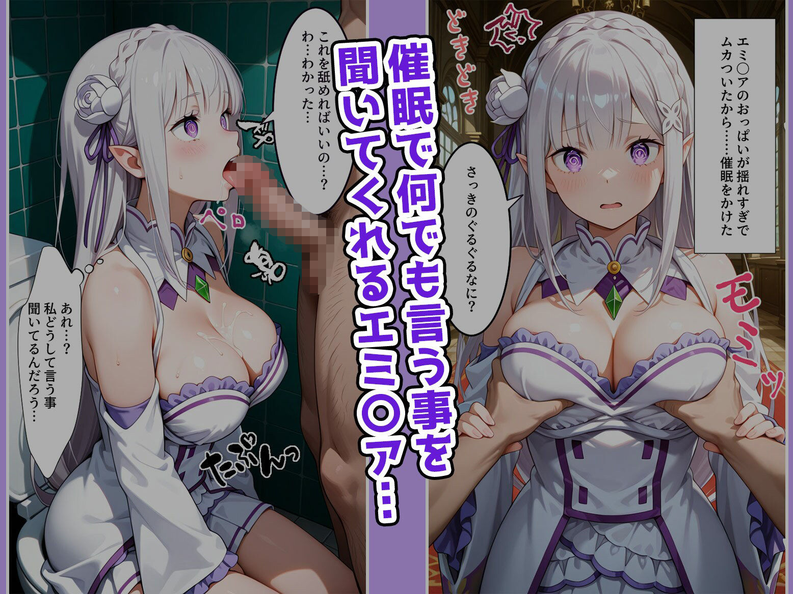 【総集編】リゼ〇編全ヒロインハーレム化計画〜嫌がるあの子を催●アプリで〜 画像1