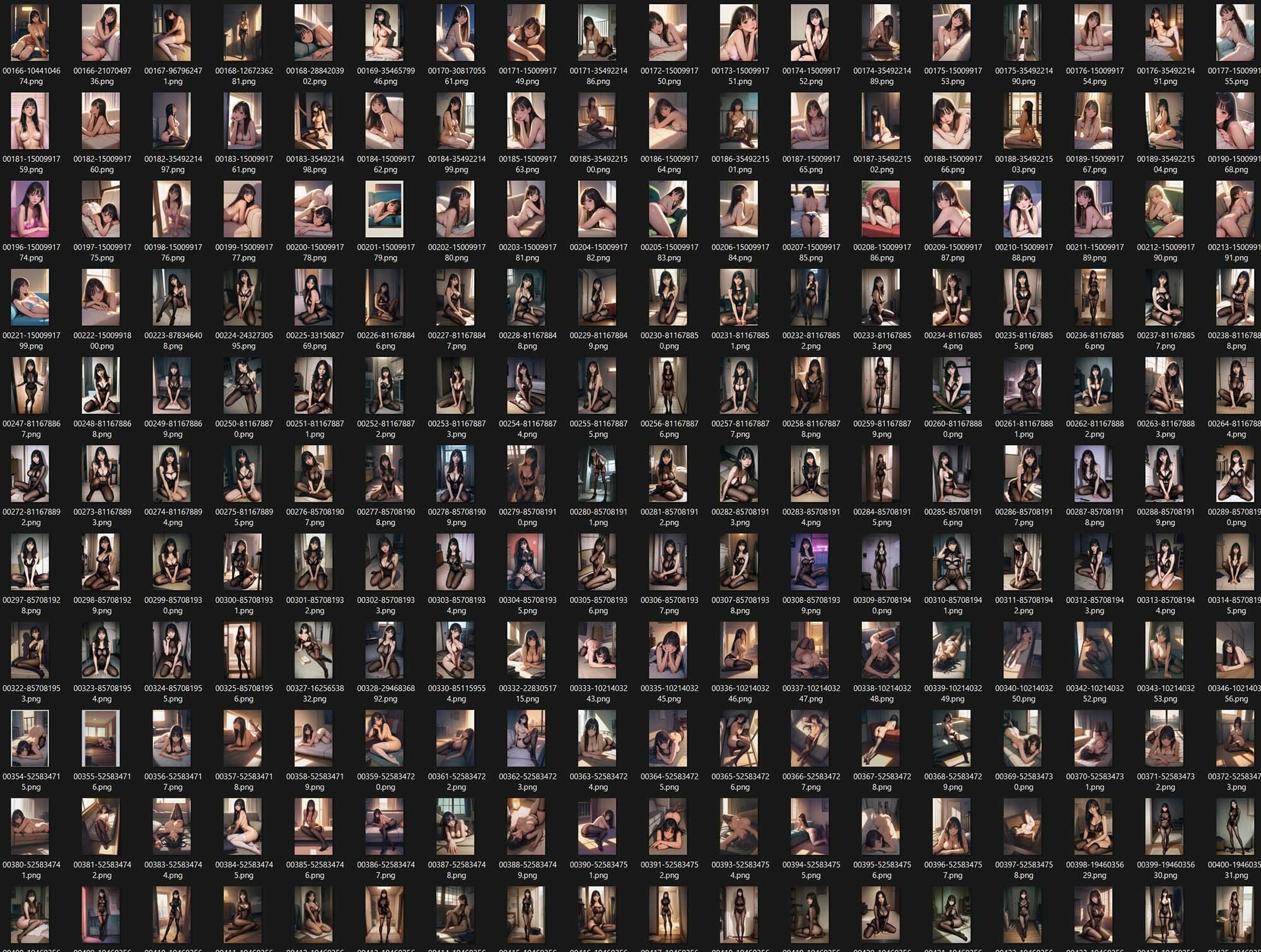 【厳選500枚】孤独のエチュード:ミステリー女性の美しいヌードアート集 1 画像10