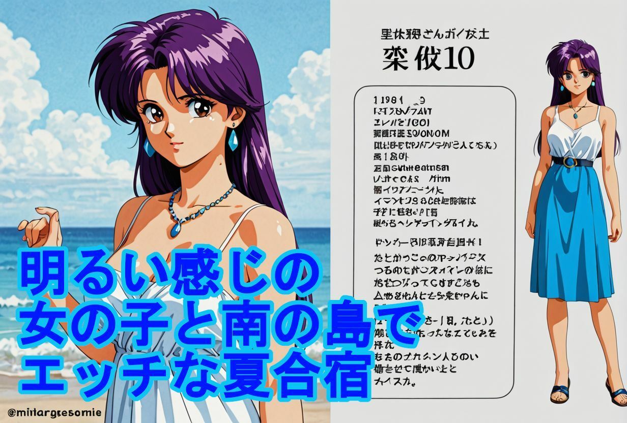 明るい感じの女の子と南の島でエッチな夏合宿 画像2