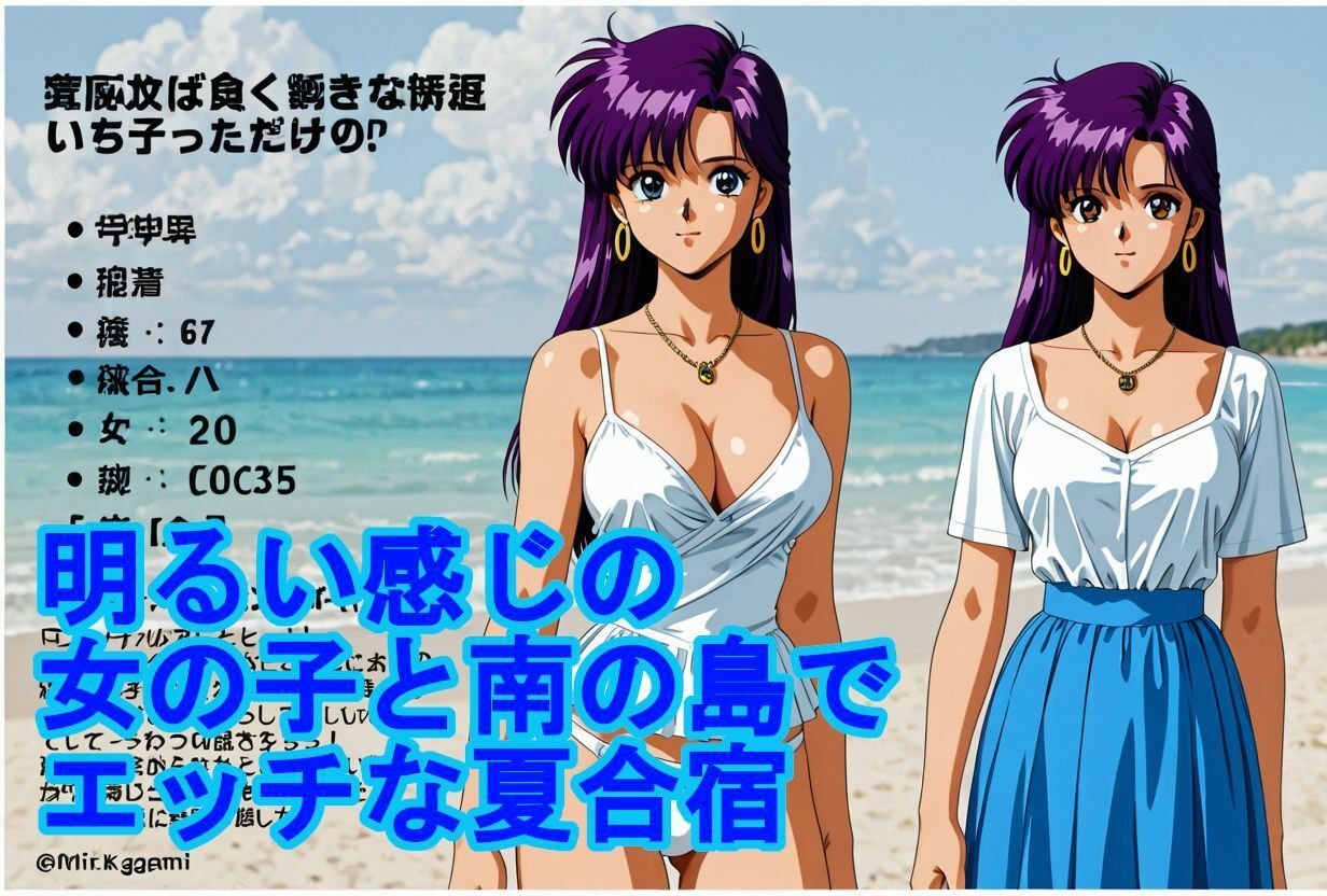 明るい感じの女の子と南の島でエッチな夏合宿 画像3