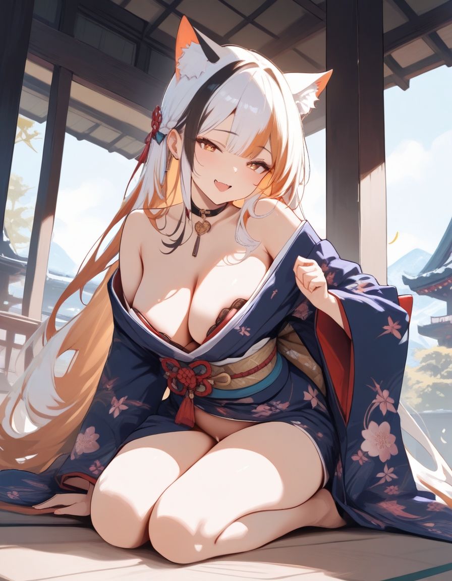 サンプル画像1:宵猫庵絵巻 〜三毛猫編〜(宵猫庵) [d_636907]