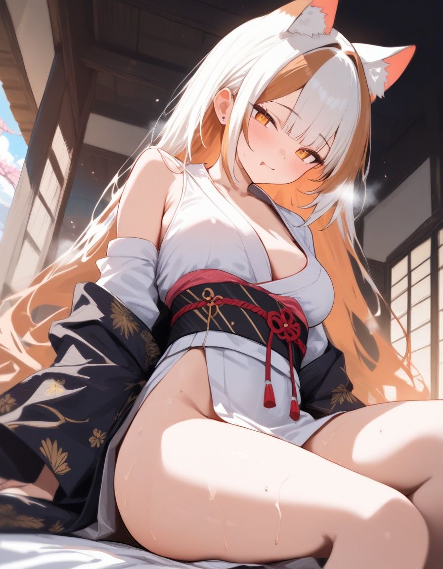 サンプル画像2:宵猫庵絵巻 〜三毛猫編〜(宵猫庵) [d_636907]