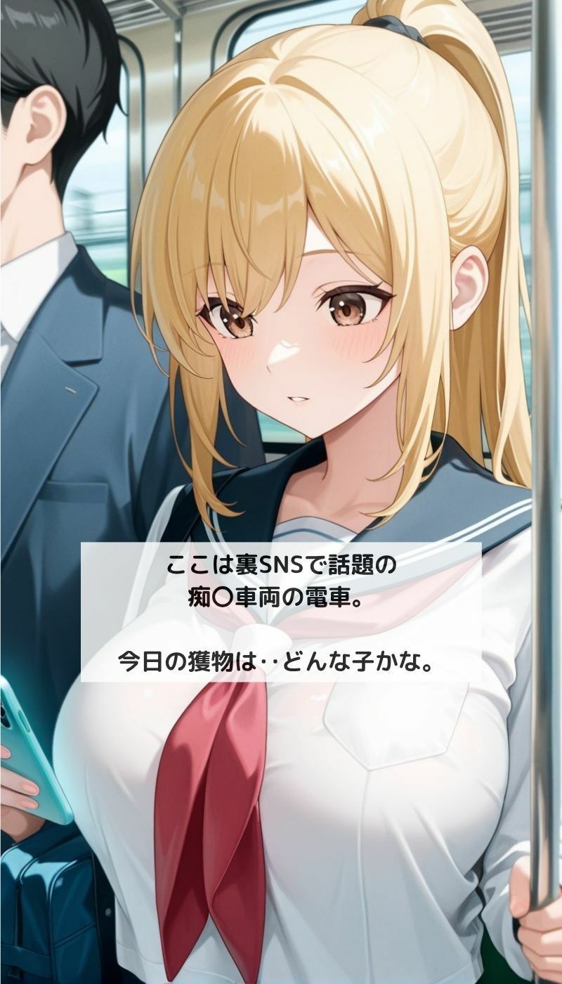 サンプル画像1:痴〇トレイン〜ギャルが溺れるまで〜(くるみクリエイター) [d_636949]