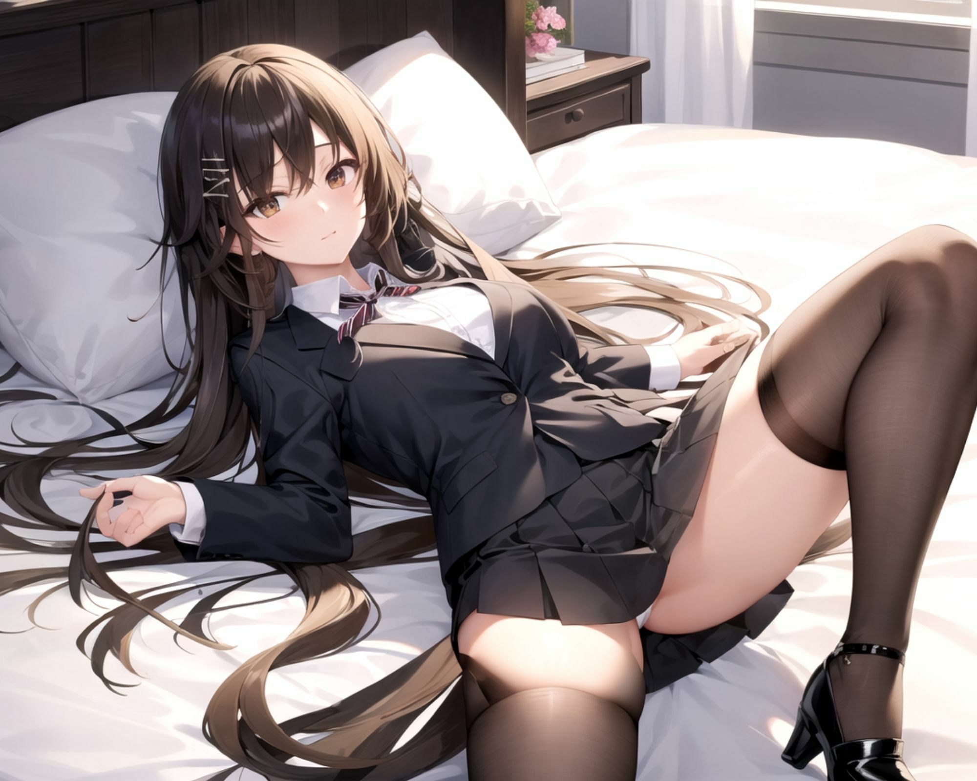 サンプル画像6:AI美女図鑑(ポンの夢) [d_637005]