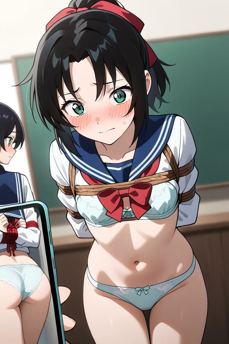 サンプル画像6:名探偵の性○隷2 ハード調教500枚(AI kawaii girl) [d_637014]