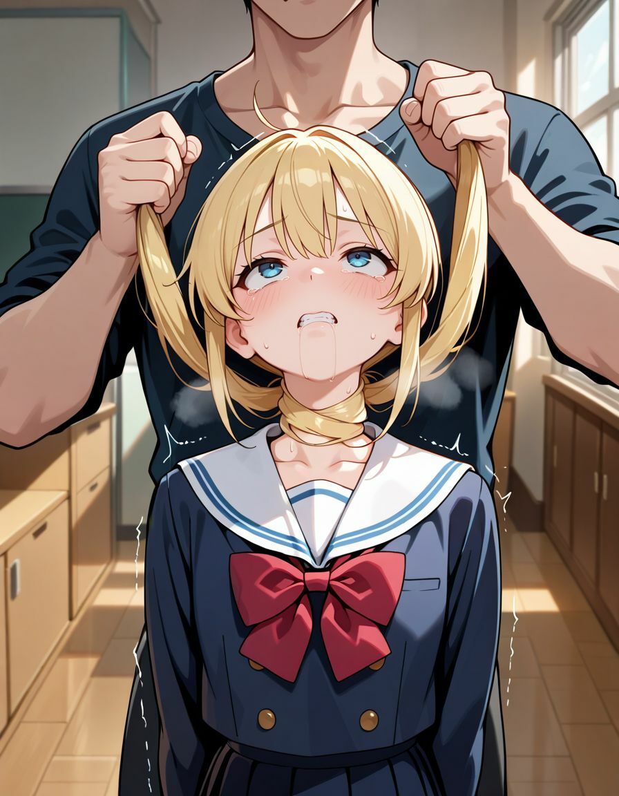 サンプル画像4:首を絞められる女の子たち2(ZZ90°) [d_637041]