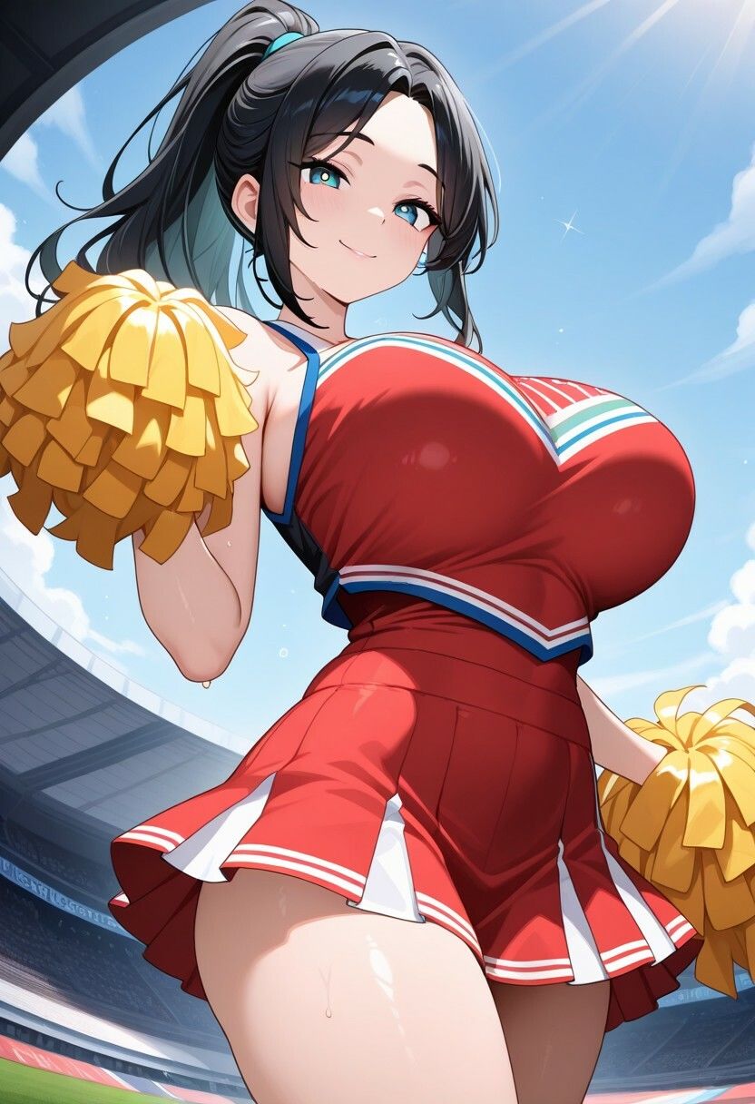 催●術は、最強です。〜隣人の爆乳チアガールを堕とす〜 画像1