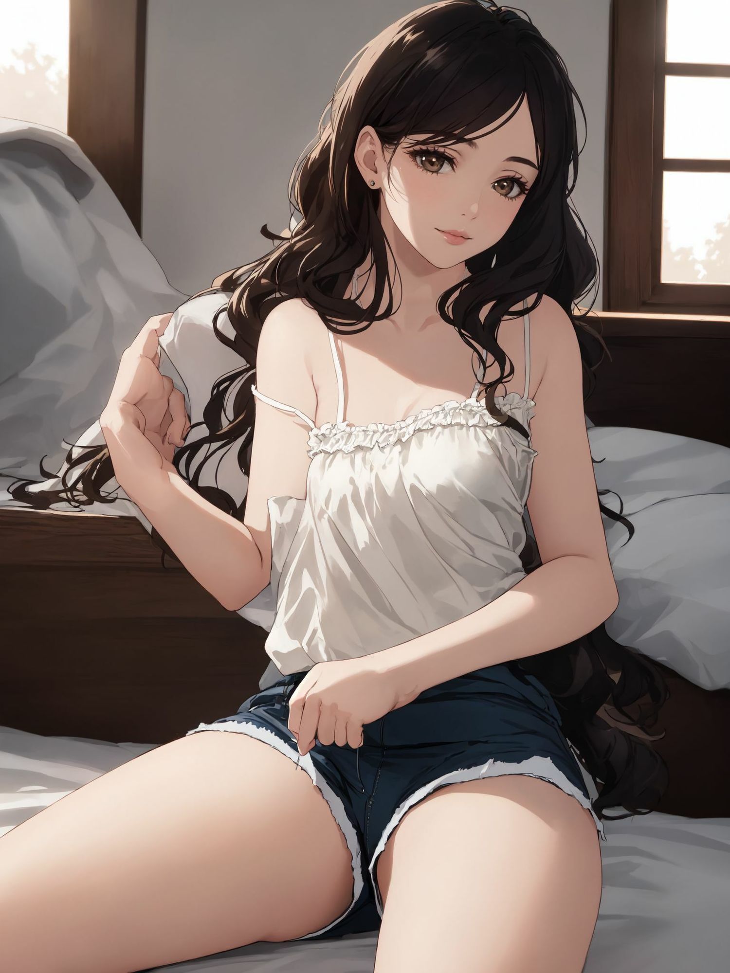 サンプル画像6:【全316点】日常×セクシー:部屋着AI美女コレクション(えーあい美写苑) [d_637098]