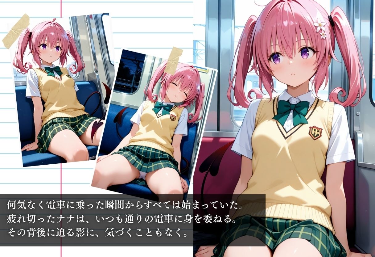 電車痴●『痴●to LOVEる』〜ナナ編〜 画像1