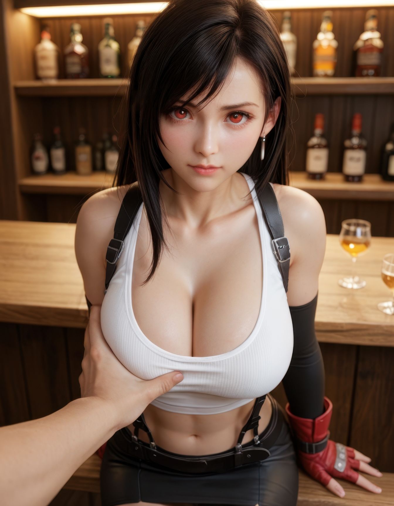 サンプル画像2:ティ〇ァ、支援の条件。〜店を守るための躰〜(icicle159) [d_637241]