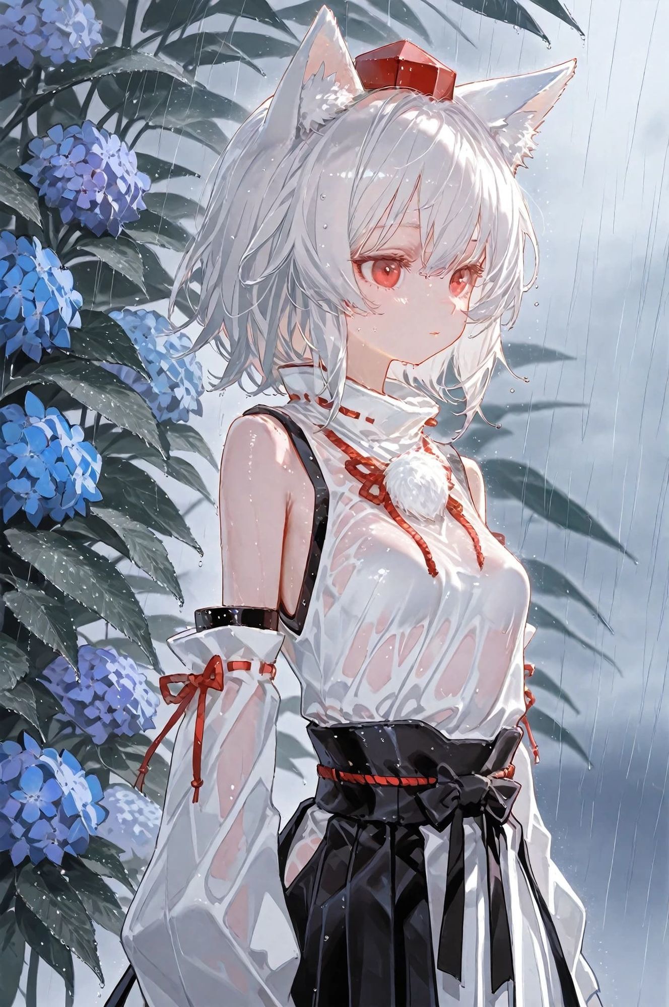 サンプル画像2:犬走椛「白狼の本能」 2(誘惑のささやき) [d_637316]