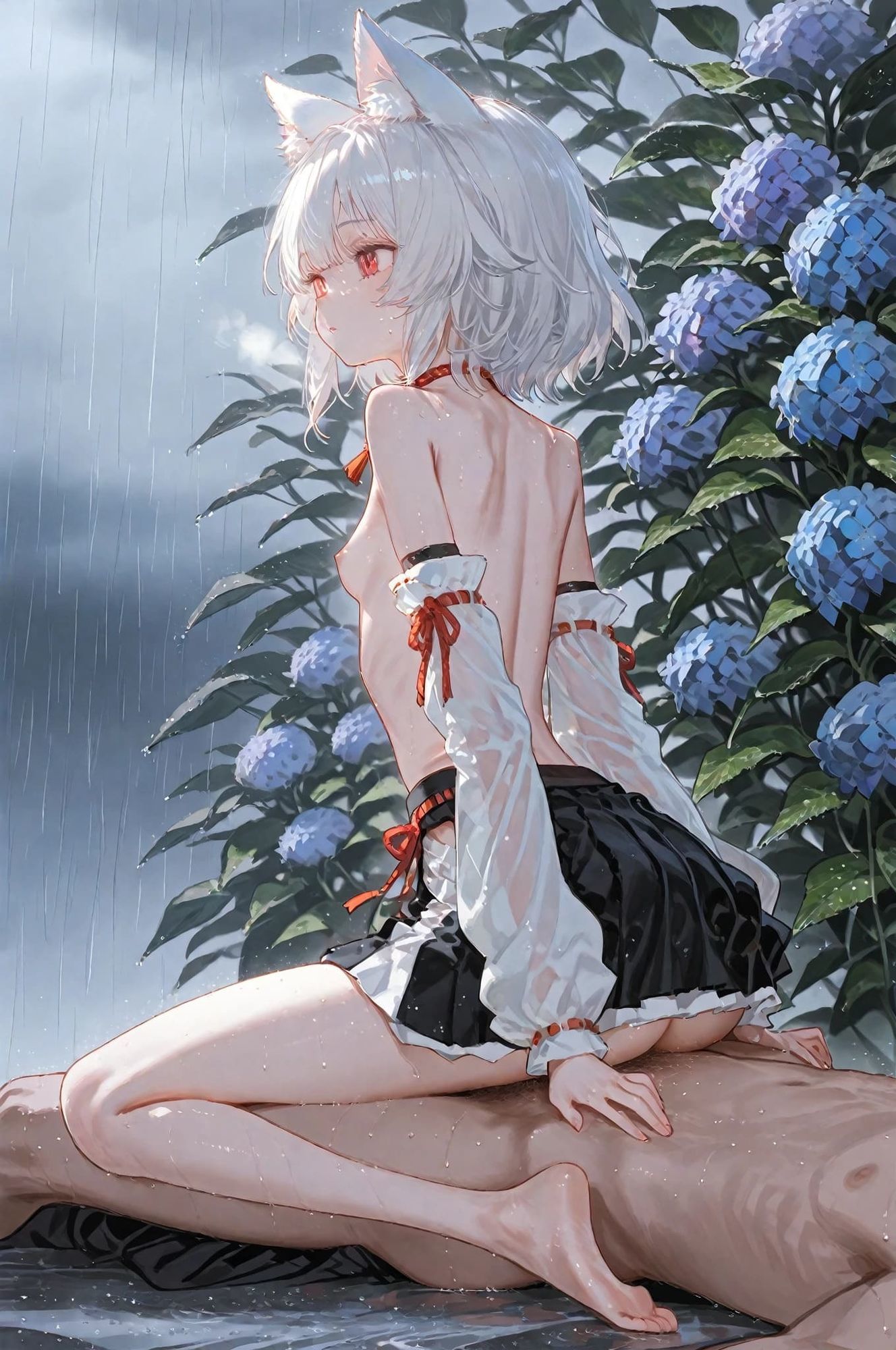 サンプル画像4:犬走椛「白狼の本能」 2(誘惑のささやき) [d_637316]