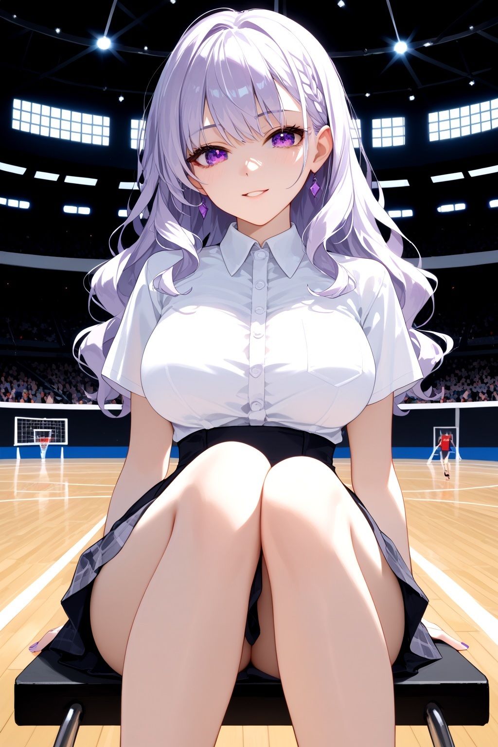 サンプル画像1:ハレンチ学園にようこそ！〜バレー部の女子マネは、僕たちの性処理係〜(ちゃっぷす) [d_637317]