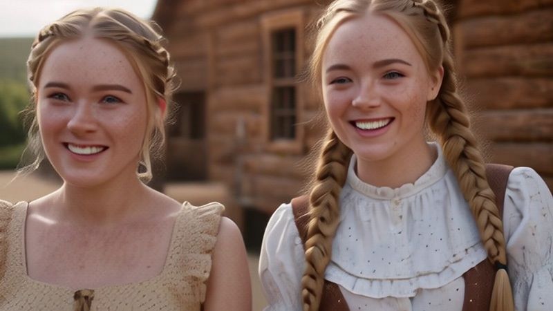 AI動画〜西部劇〜飴あげるからオッパイ見せてよ 画像2