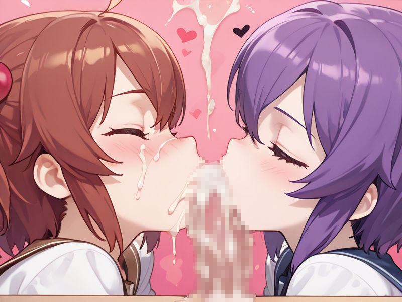 サンプル画像5:【AI差分100枚】Wフェラ 詰め合わせ 番外編.2(オランダの妻) [d_637469]