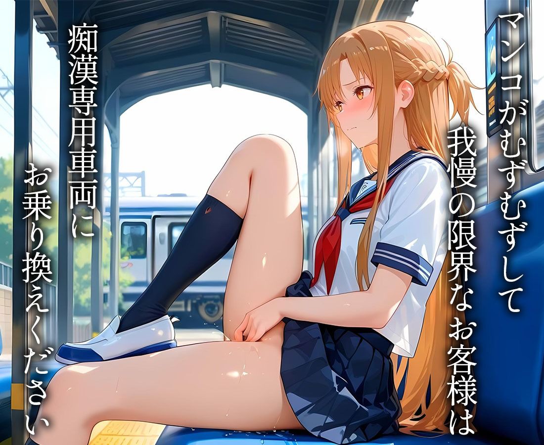 サンプル画像1:痴●専用車両  ア〇ナ(おまんこ電鉄) [d_637473]