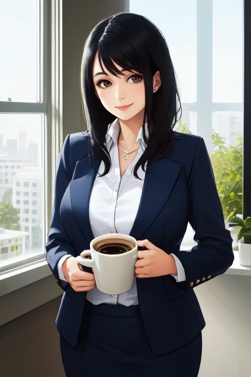 サンプル画像5:【全286点】働く女の誘惑:セクシーOL AI美女イラスト(えーあい美写苑) [d_637496]