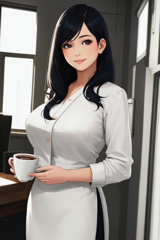 【全286点】働く女の誘惑:セクシーOL AI美女イラスト 画像8