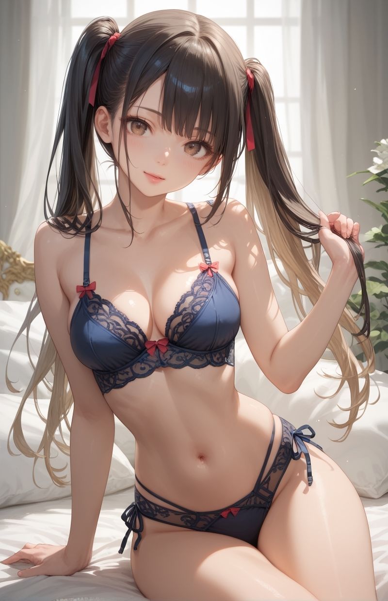 サンプル画像2:グラビア＆裏画像 JKアイドル 斎藤さくら(AIらぼんぬ) [d_637538]