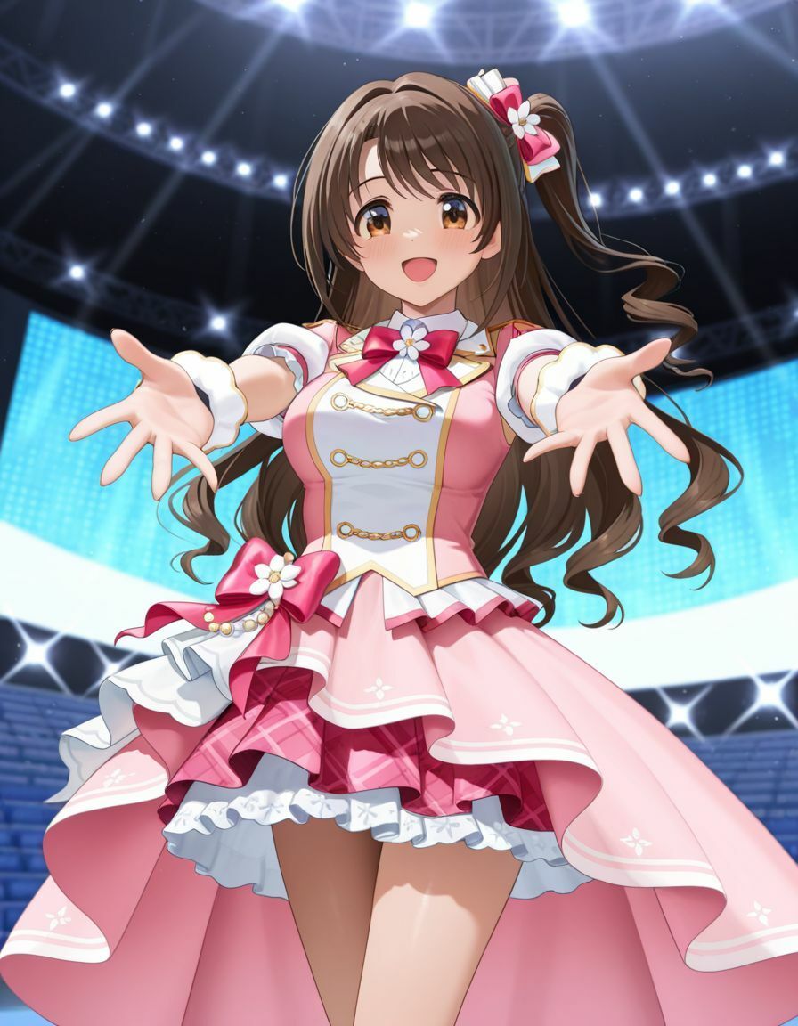 サンプル画像2:スマイルの裏側 島〇卯月イラスト集(ShoArt) [d_637552]