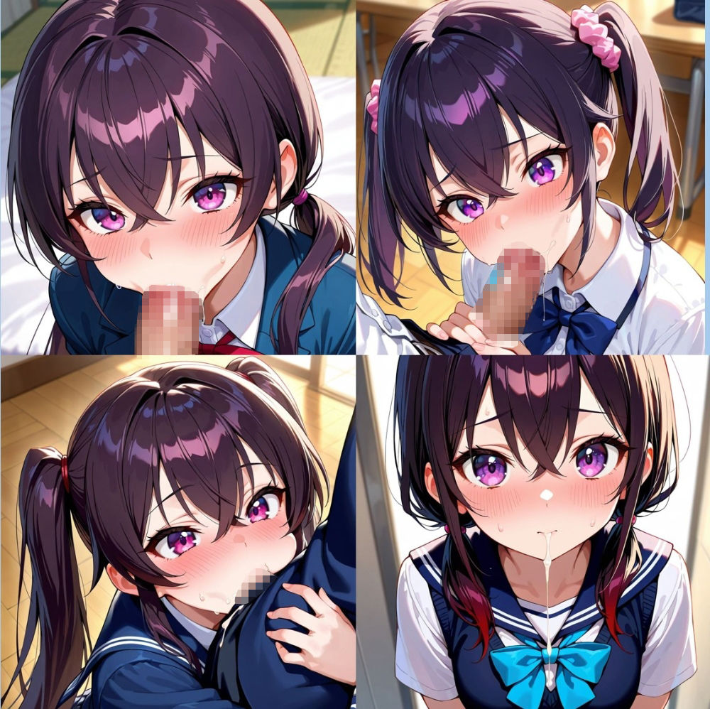 制服姿のあやかちゃん見せつけ日記 画像8
