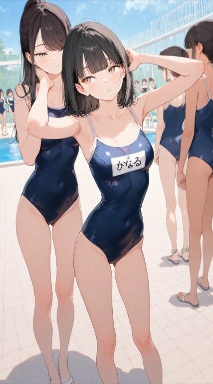彼女のスクール水着を眺めたい■妄想彼女 画像6