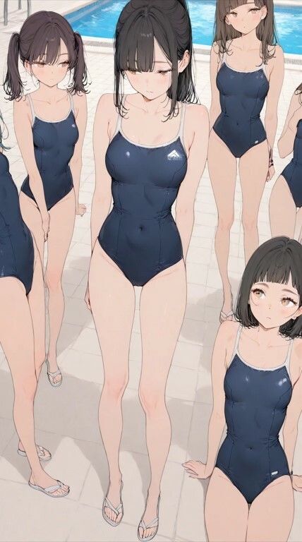 彼女のスクール水着を眺めたい■妄想彼女 画像7