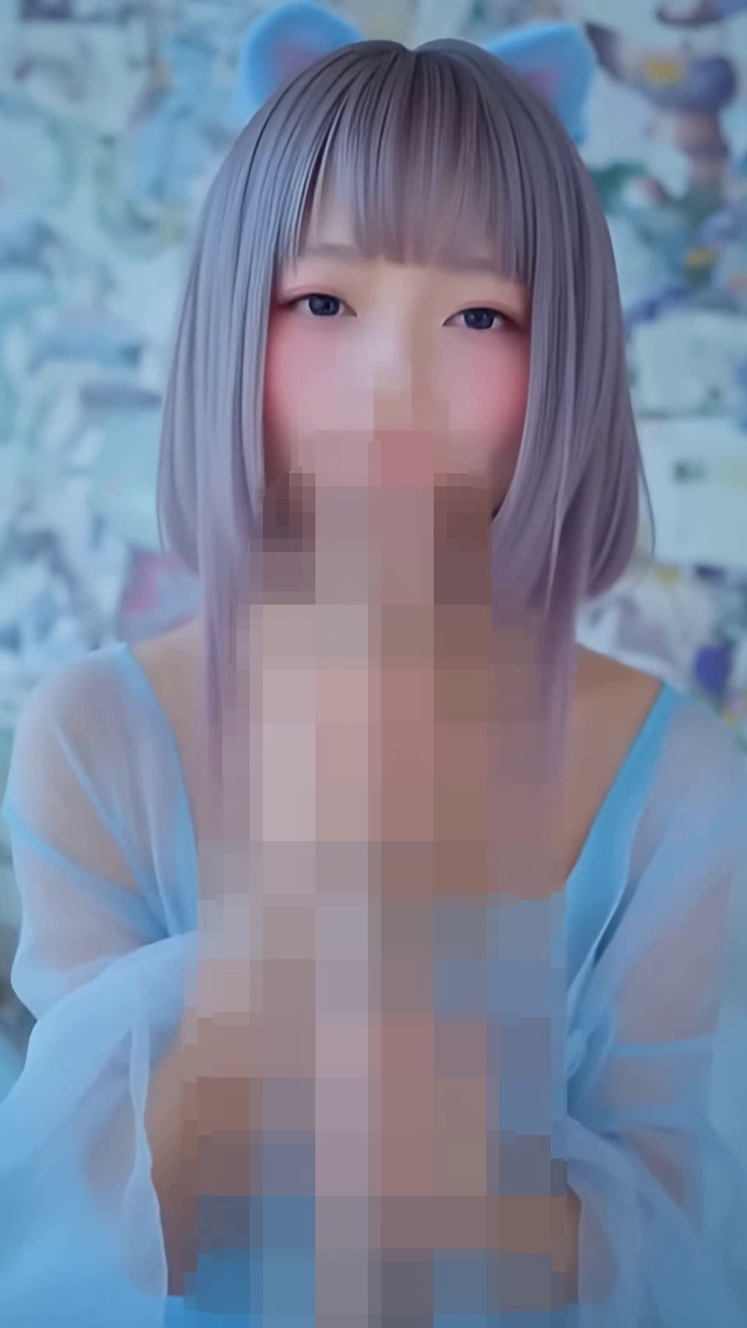 【動画】猫耳ボブ×美巨乳お姉さんの本気ご奉仕フルコース 画像2