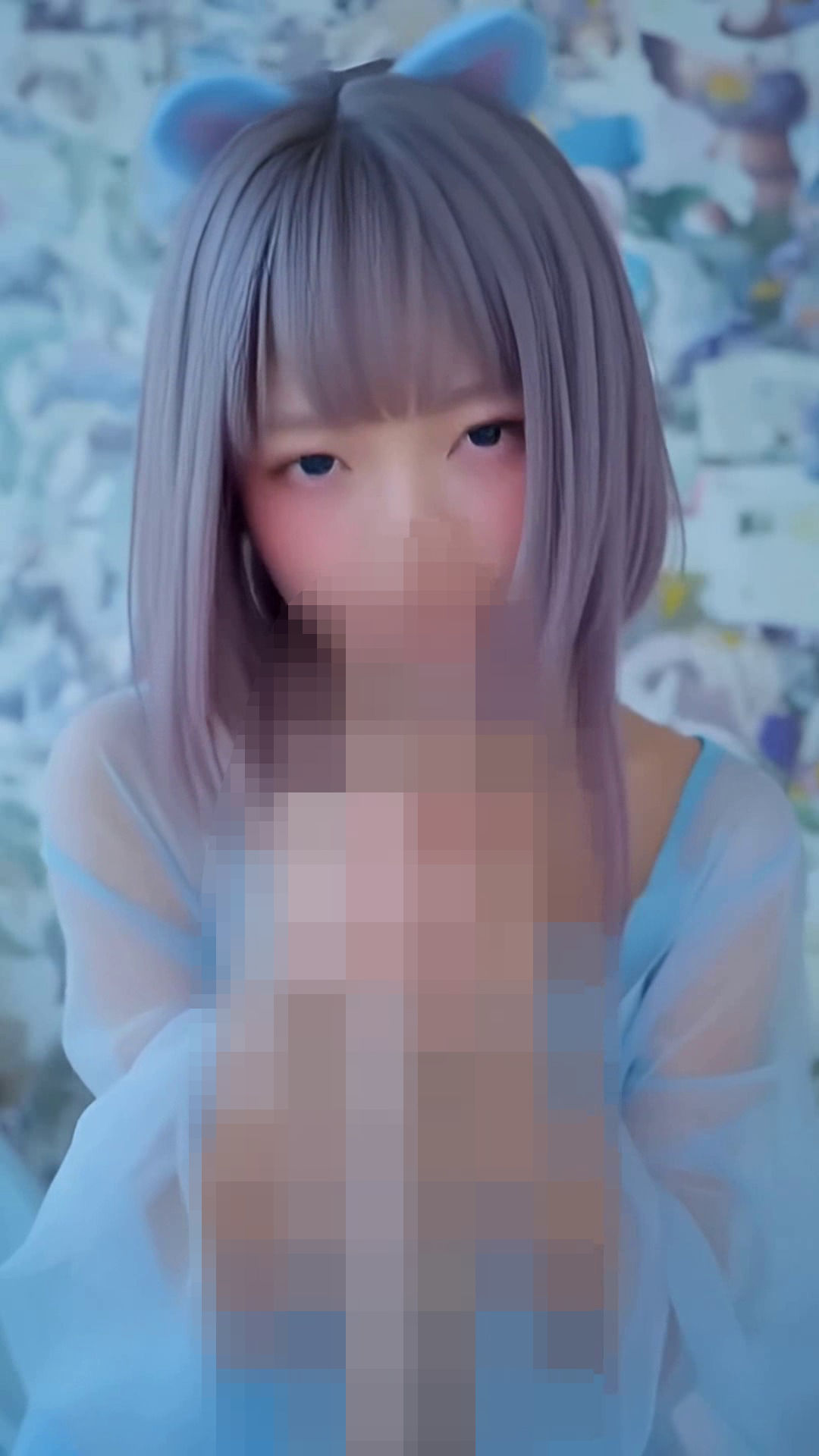 【動画】猫耳ボブ×美巨乳お姉さんの本気ご奉仕フルコース 画像3