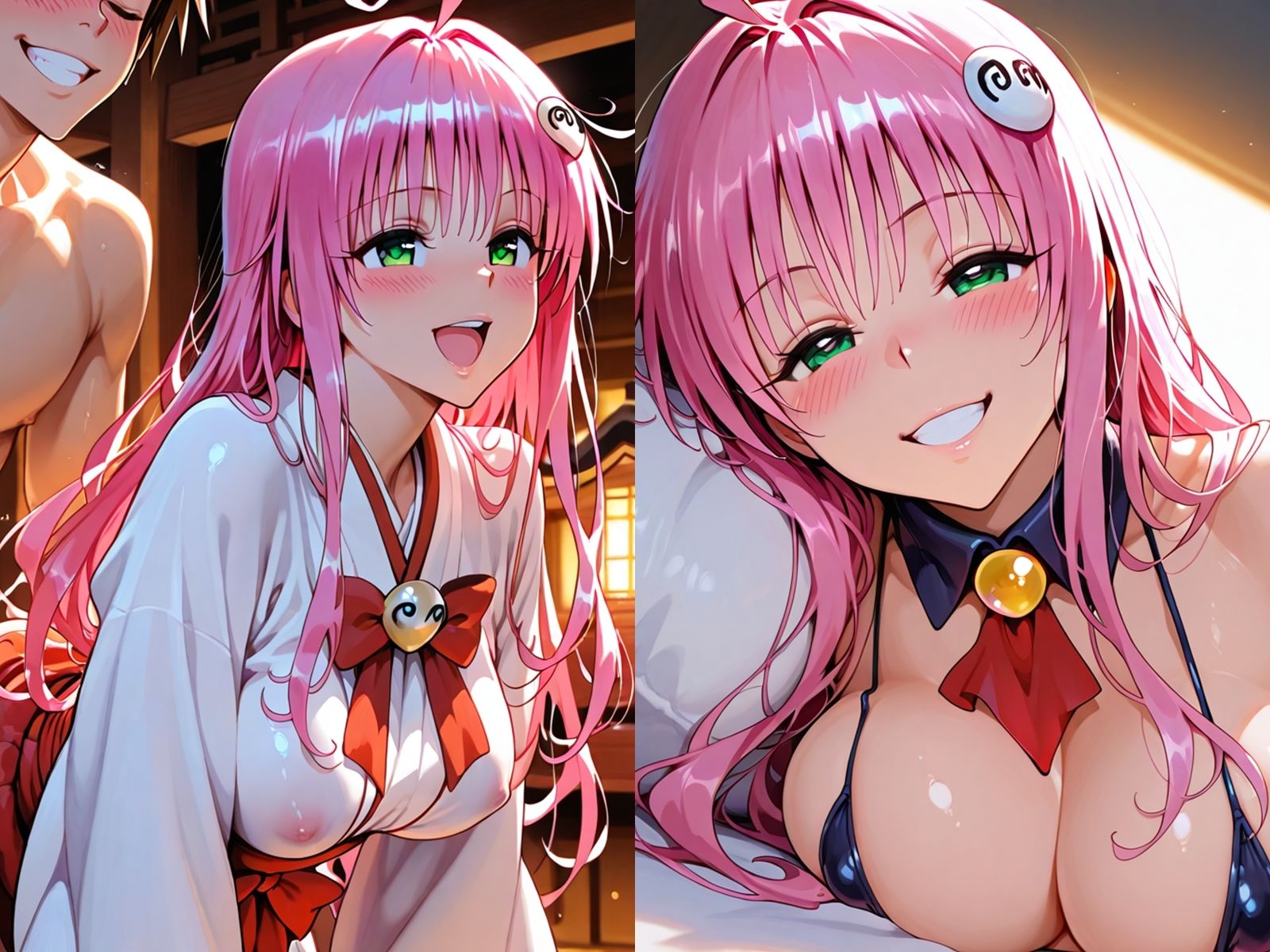 憧れのあのヒロインとコスプレらぶらぶエッチ ラ○ 画像4