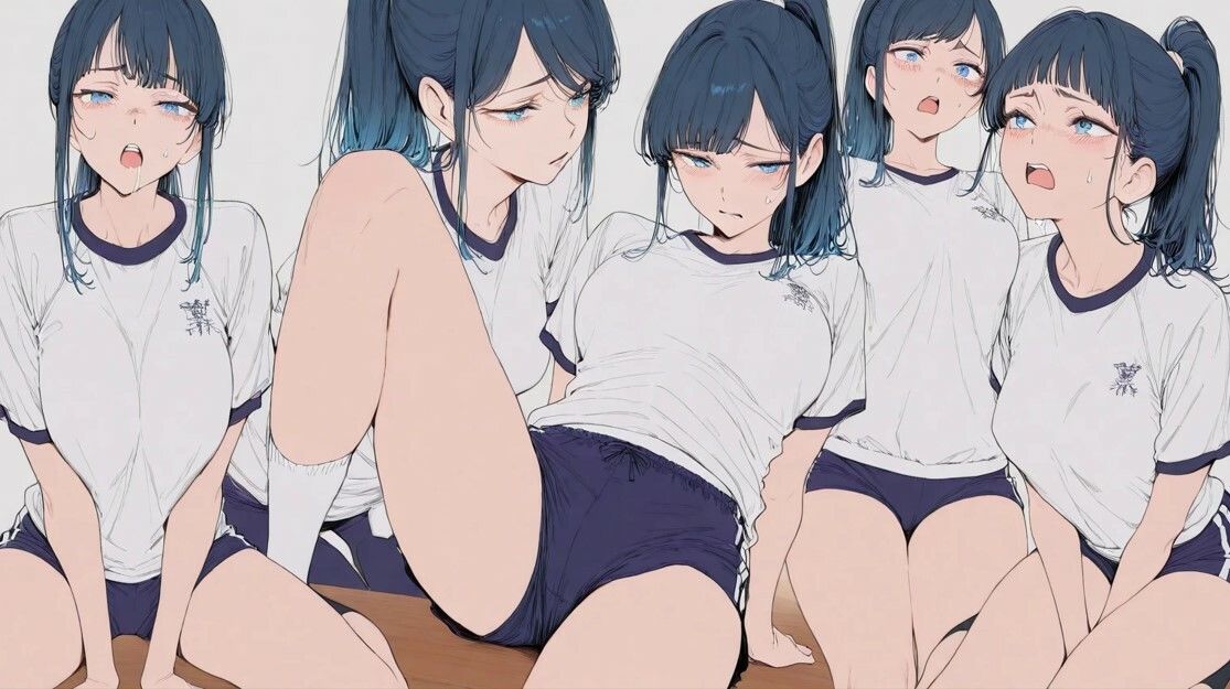 彼女の体操服を眺めたい■妄想彼女 画像3