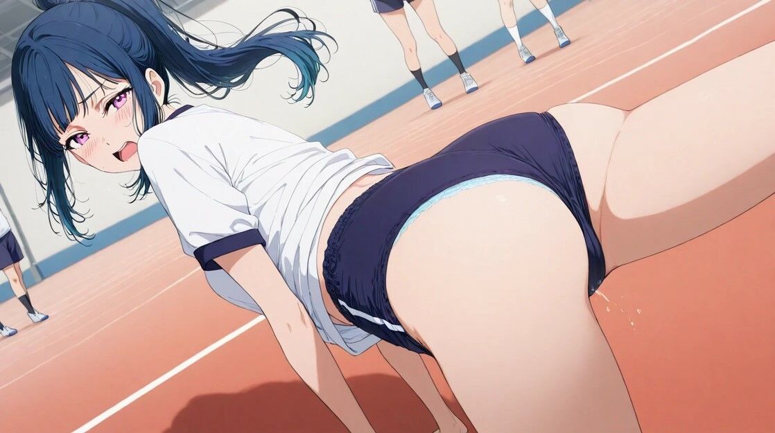彼女の体操服を眺めたい■妄想彼女 画像4