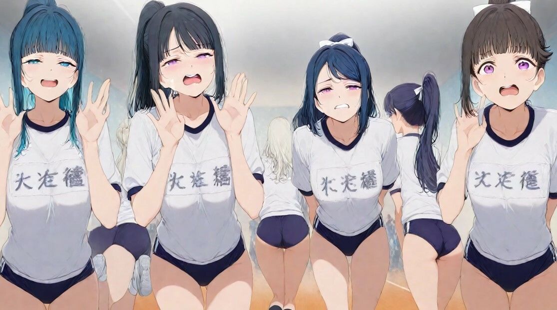 彼女の体操服を眺めたい■妄想彼女 画像5