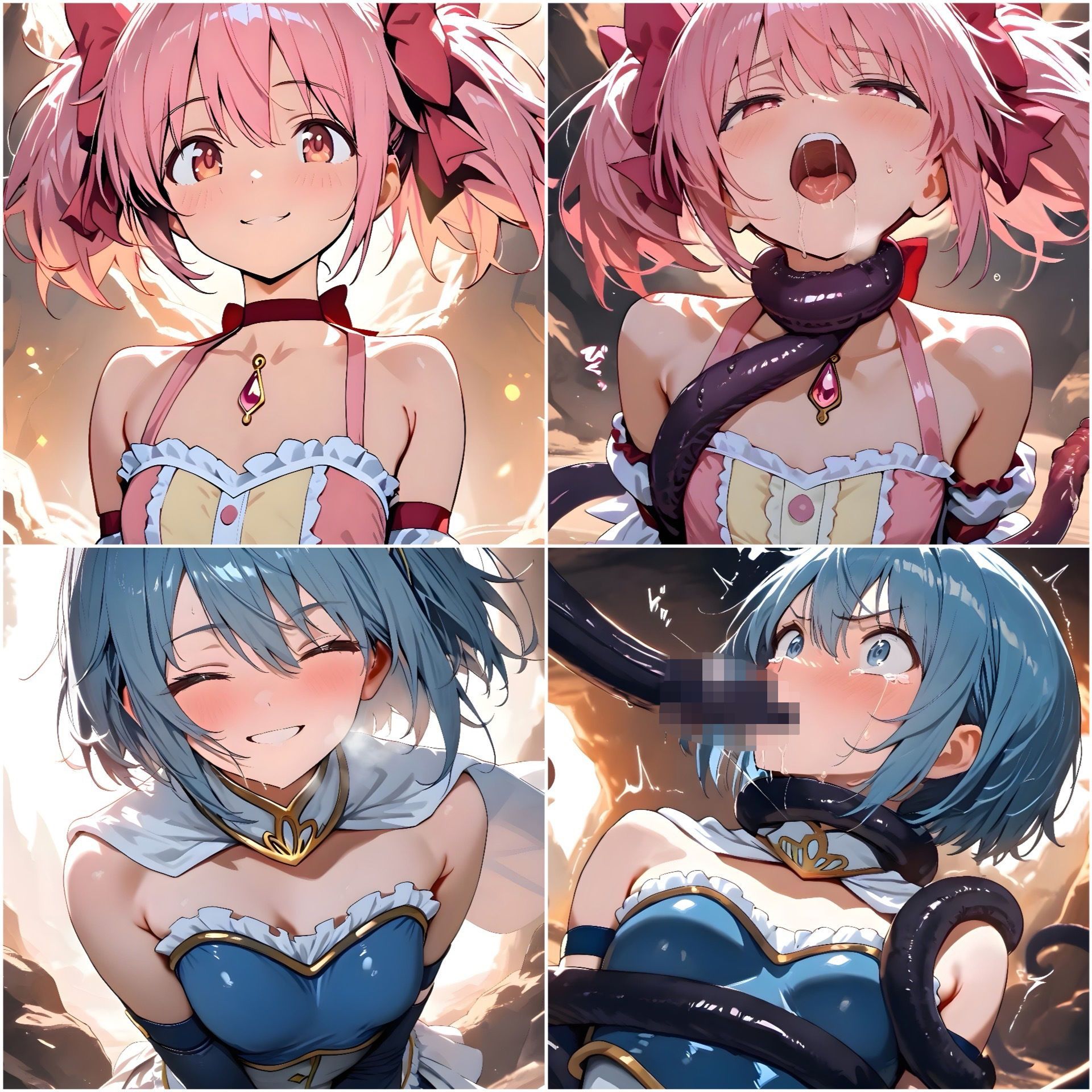 サンプル画像1:汚され魔法少女〜触手編〜(俺の名は変態) [d_637808]