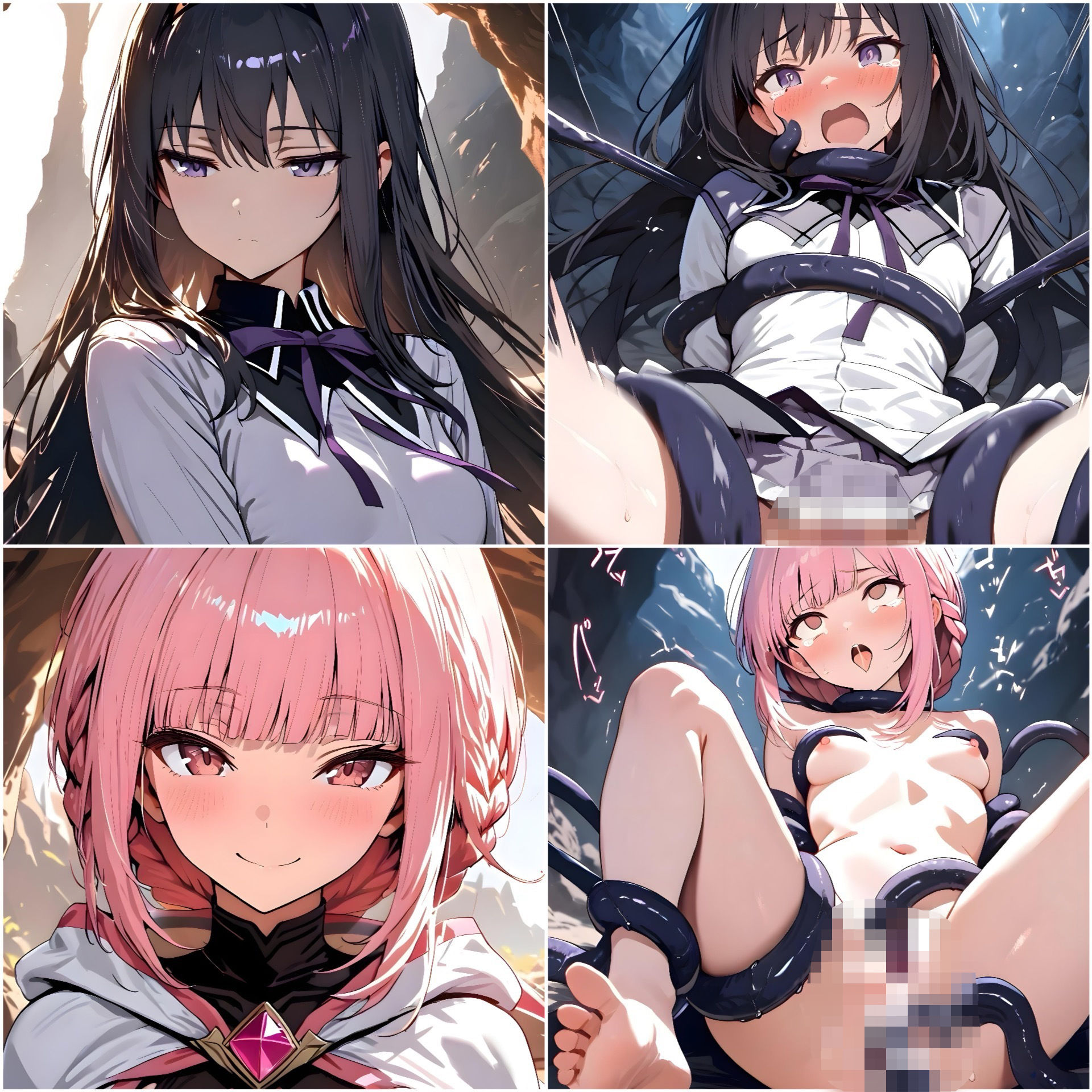 サンプル画像3:汚され魔法少女〜触手編〜(俺の名は変態) [d_637808]