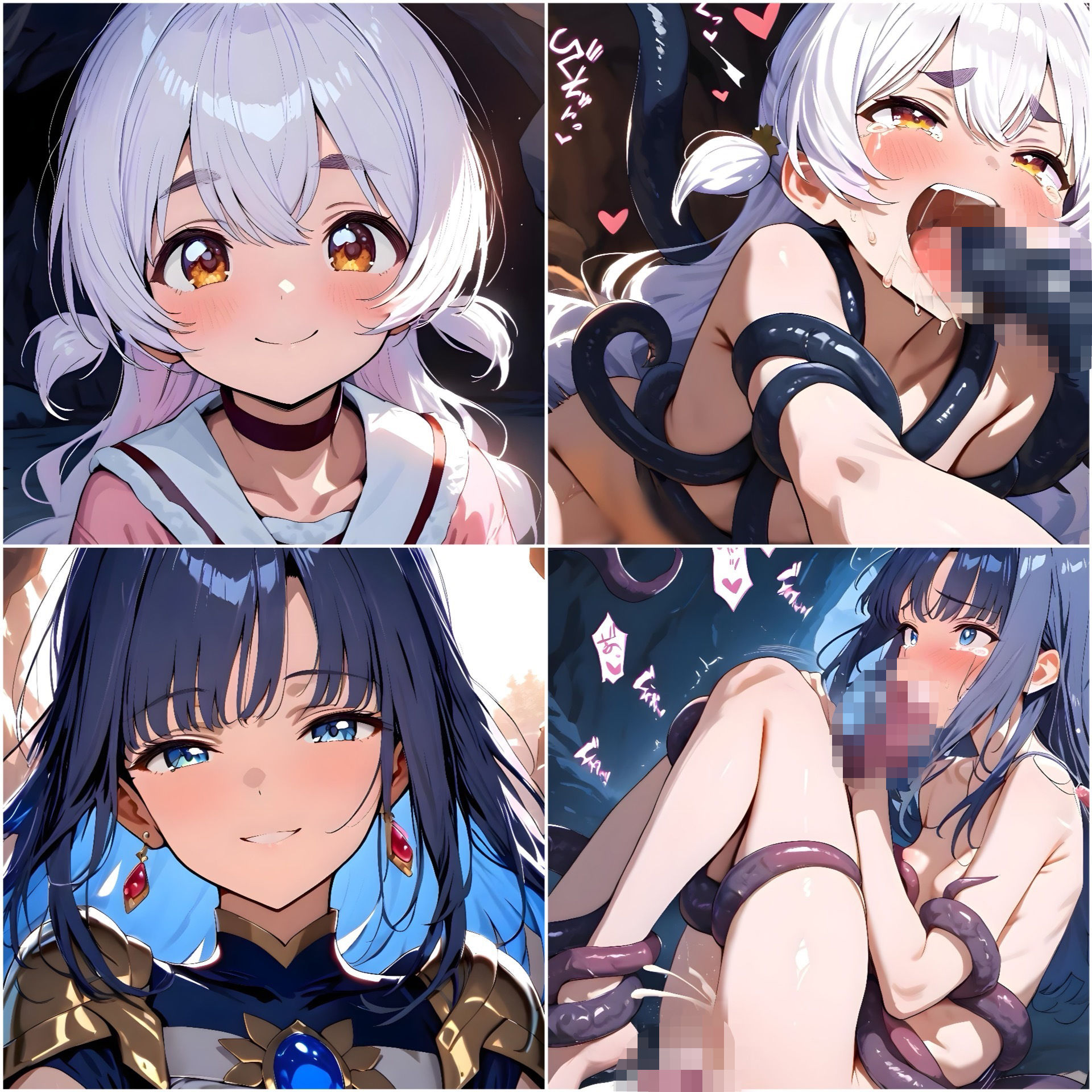 サンプル画像4:汚され魔法少女〜触手編〜(俺の名は変態) [d_637808]