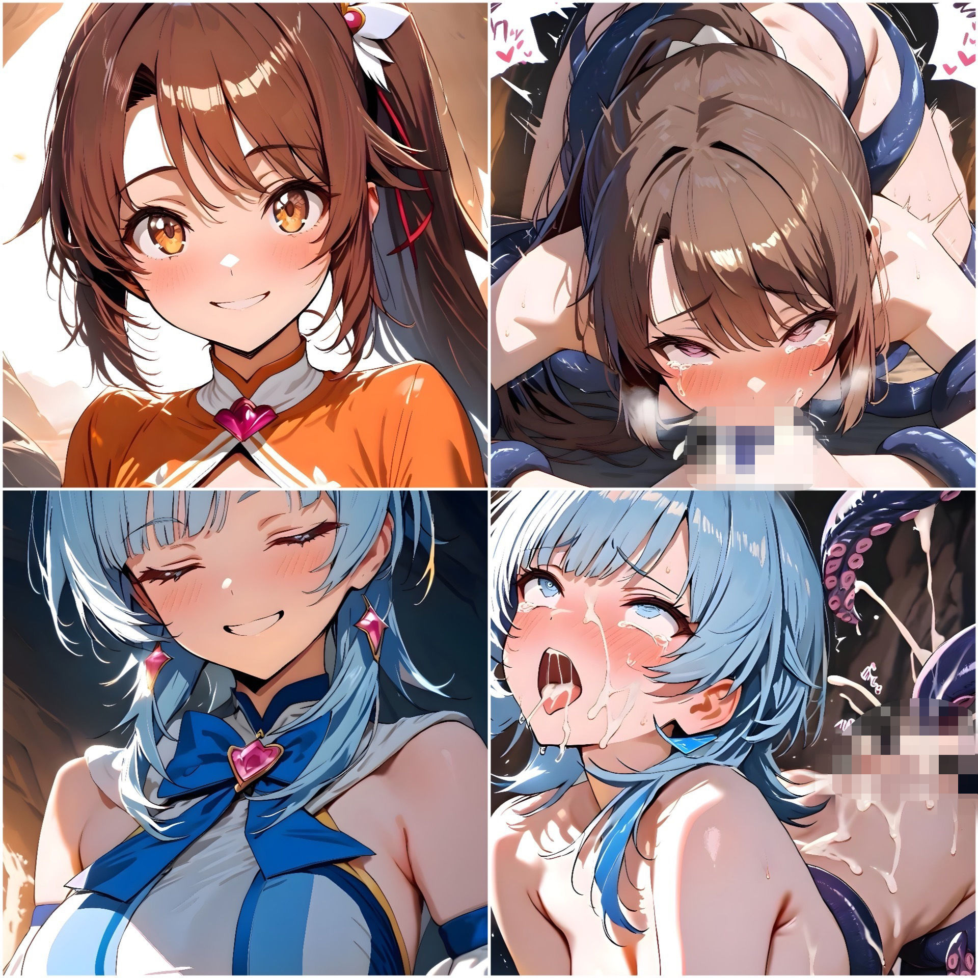 サンプル画像5:汚され魔法少女〜触手編〜(俺の名は変態) [d_637808]