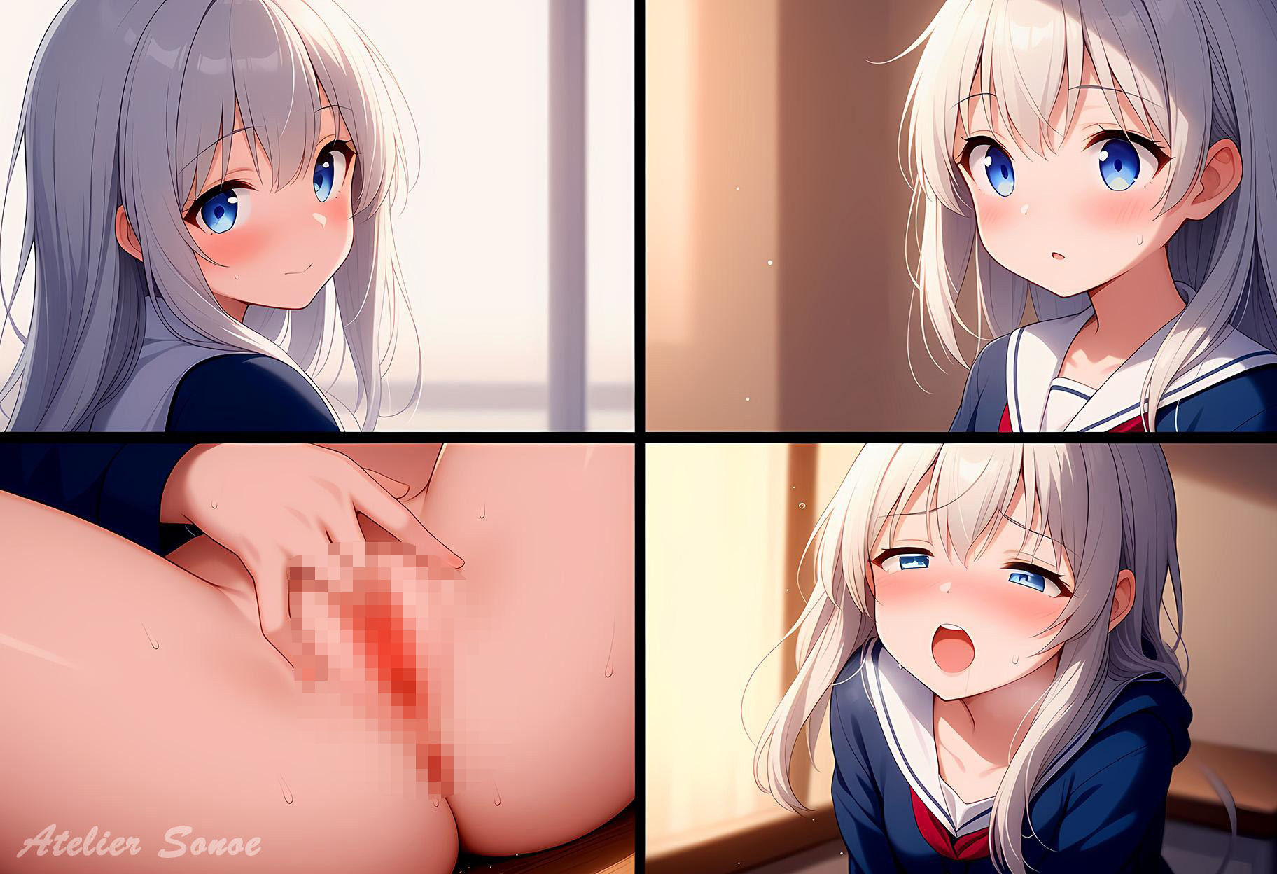 サンプル画像6:放課後ひとりエッチ – マルチビューコレクション(Atelier Sonoe) [d_637881]